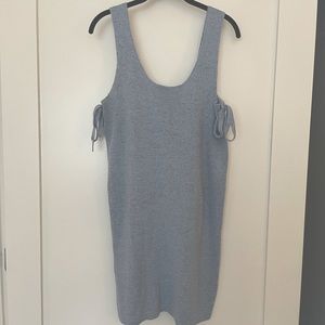 Club Monaco Light Blue Sleeveless Knit Dress